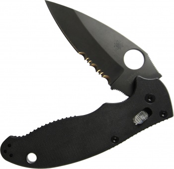 Spyderco Spyderco Manix 2 Part Serr. knives SC101GPSBBK2