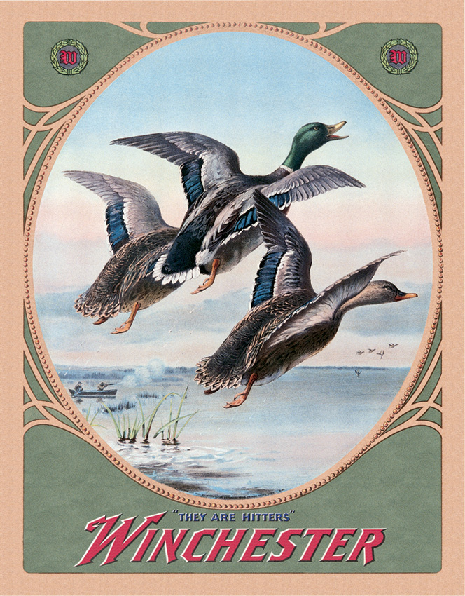 Tin Signs Tin Sign Winchester3 Mallards TSN0937