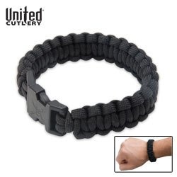United UC2763 Survival Bracelet 9 Feet Of Paracord
