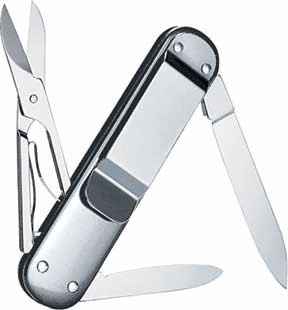 Victorinox Silver Money Clip Knife knives VN53740