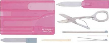 Victorinox SwissCard Pink knives VN53930