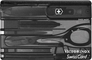 Victorinox Swiss Card Gray knives VN53937