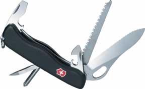 Victorinox One Hand Trekker Black knives VN54874