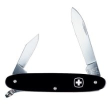 Wenger Wenger Patriot Black Aluminum Knives WR16920