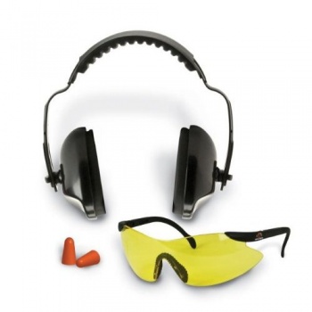 Walkers Sport Combo Kit Muffs Glasses Plugs GWP-RMYGFP
