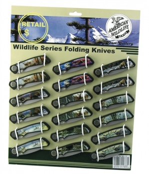 Frost American Wildlife Display Knives FAWB1