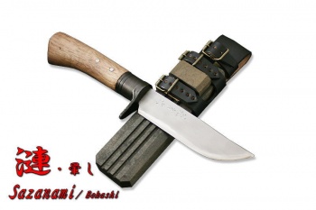 Kanetsune Sazanami Bokashi knives KB249