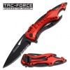 Tac Force Fire Fighter Linerlock A/O - BRK-TF705RD