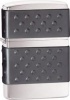 Zippo Black Zip Guard Lighter ZO10303Brushed Chrome