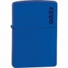 Zippo logo lighter (ZO11344) in Royal Blue