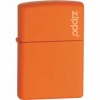 Orange Matte Windproof Lighter ZO11349 Zippo Logo