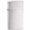 Zippo ZO13008 Slim Lighter Brushed Chrome Finish