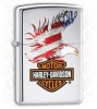 Zippo Harley Davidson Flag Lighter Model ZO28082