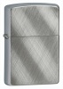 Zippo Diagonal Weave Chrome Lighter Model ZO28182