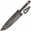 Alabama Damascus Steel Damascus Knife Blade - BRK-ADS074