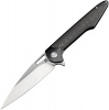 Artisan Archaeo Framelock Black M390 - BRK-ATZ1821GBKM