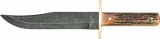 Bear and Son Bowie Damascus - BC501D