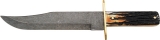 Bear and Son Bowie Damascus - BC502D