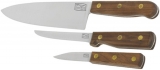 Chicago Cutlery Walnut Tradition 3 Piece Set - BRK-C13305