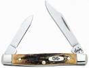 Case Small Pen Knife Genuine Stag 2 5/8 Closed