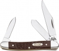 Case Medium Stockman 3 Blades Tru-Sharp Delrin