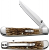 Case Trapperlock Amber Bone Knife 30024