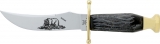 Case Kodiak Bear Hunter Buffalo Handle Brown Sheath