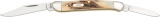 Case Mini Copperhead Stag Tru-Sharp Clip & Pen Blades