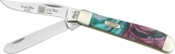 Case Cutlery Mini Trapper Coral Sea - CA9207CS