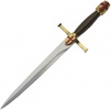 China Made Gold Crusader Dagger - BRK-CN211474