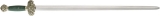 Cold Steel Jade Lion Gim Sword CS88RLG 36In Scabbard