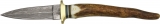 Damascus Boot Knife - DM1030