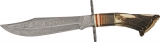 Damascus Crown Stag Hunter - DM1042