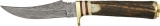 Damascus Slim Blade Skinner - DM1048