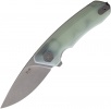 Damned Designs Invictus Linerlock Jade G10 - BRK-DMN006GJ