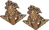 Denix Sword/Gun Hangers Brass - 10L