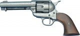 Denix Replica .45 Peacemaker Pewter Army Revolver Pistol 1186/G