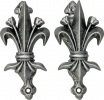 Denix Fleur de Lis Hangers Antique - 11G
