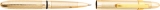 Fisher Bullet Pen Gold with Clip - FP3071