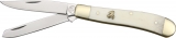 Frost Cutlery Trapper White Bone - FWT312WSB