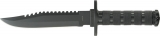 Miscellaneous Survival Knife Black - M3543