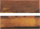 Miscellaneous Knife Scales Amber Bone - MI151