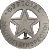 Badges Of The Old West Official Brothel Inspector - MI3005