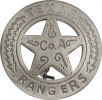 Badges Of The Old West Texas Rangers Badge - MI3011