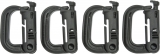 Maxpedition Grimloc Locking D-Ring 4pk - MXGRMLB
