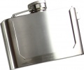 Maxam 3 oz Stainless Steel Flask KTFLASKBKL3