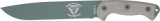 Ontario RTAK II Knife Green Linen Micarta 8628