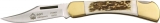 Puma Earl Genuine Stag Lockback Brass Bolsters 3 7/8