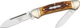 Rough Ryder Mini Canoe Amber Jigged - RR058