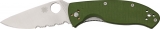 Spyderco Tenacious Linerlock Green - BRK-SC122GPSGR